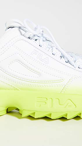 Fila Disruptor Ii Bright Fundido zapatillas de deporte para Mujer 3.5 UK Blanco