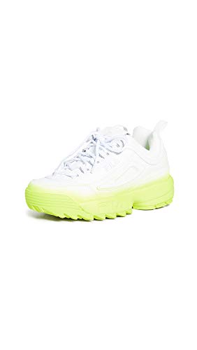 Fila Disruptor Ii Bright Fundido zapatillas de deporte para Mujer 3.5 UK Blanco