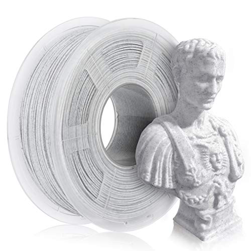 Filamento PLA de mármol de 1,75 mm, filamento de impresora PLA 3D de 1 kg, filamento de color mármol