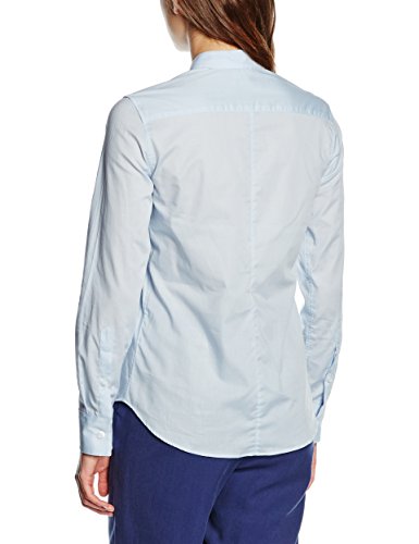 Filippa K Classic Stretch Shirt, Camisa Mujer, Azul (Light Blue), Large (Talla fabricante: Large)