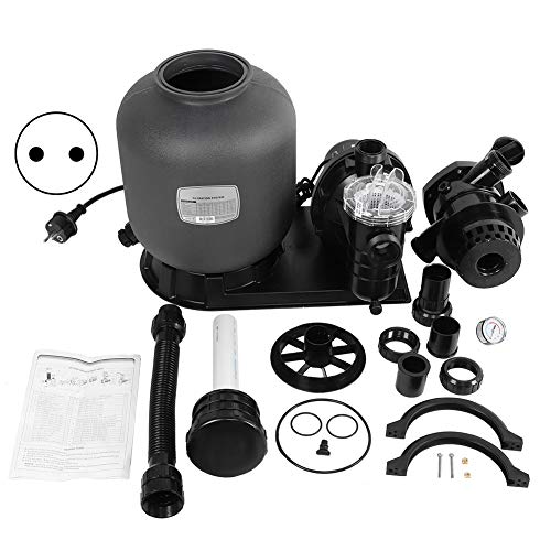 Filtro de arena para piscina con Bomba, Sistema de Filtración de Arena, 4.32m³/h(EU Plug) Filtro de arena para piscina con Bomba, Sistema de Filtración de Arena, 4.32m³/h(EU Plug)