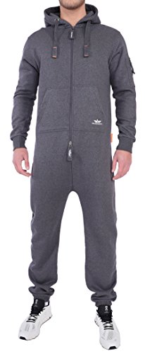 Finchman - Chándal para hombre Gris oscuro 03 M Finchman - Chándal para hombre Gris oscuro 03 M