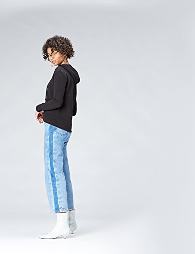 find. LLG2-08, Sudadera con Capucha Para Mujer, Negro (Black), talla del fabricante: Medium find. LLG2-08, Sudadera con Capucha Para Mujer, Negro (Black), talla del fabricante: Medium