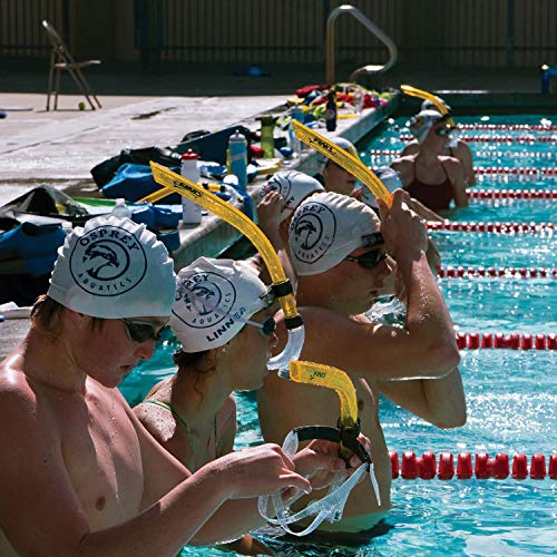 Finis - Tubo de respiración para natación, color amarillo