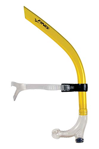 Finis - Tubo de respiración para natación, color amarillo Finis - Tubo de respiración para natación, color amarillo