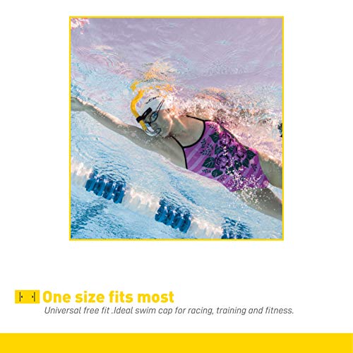 Finis - Tubo de respiración para natación freestyle, color amarillo Finis - Tubo de respiración para natación freestyle, color amarillo
