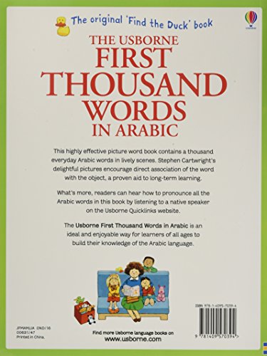 FIRST THOUSAND WORDS IN ARABIC FIRST THOUSAND WORDS IN ARABIC