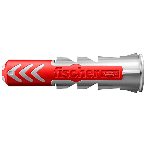 fischer 538621 tacos duopower, Rojo, Caja pequeña, Set de 132 Piezas fischer 538621 tacos duopower, Rojo, Caja pequeña, Set de 132 Piezas