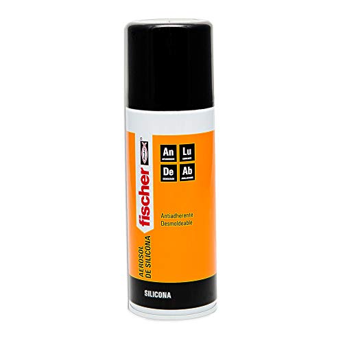 fischer 98673 Silicona (Aerosol 400 ml), 098673, Transparente fischer 98673 Silicona (Aerosol 400 ml), 098673, Transparente