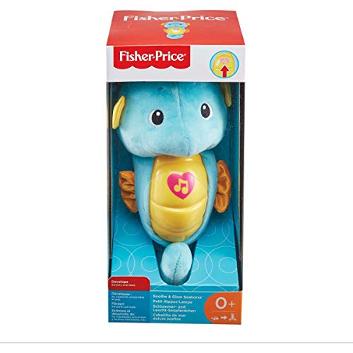 Fisher Price Caballito de mar dulces sueños azul, juguete de cuna bebé (Mattel DGH82) , color/modelo surtido Fisher Price Caballito de mar dulces sueños azul, juguete de cuna bebé (Mattel DGH82) , color/modelo surtido