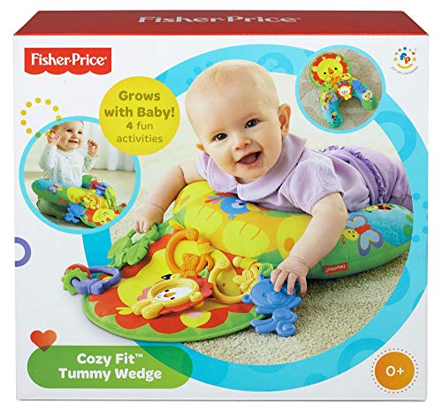 Fisher-Price Cojín Activity Léon para bebés (Mattel Y6593)