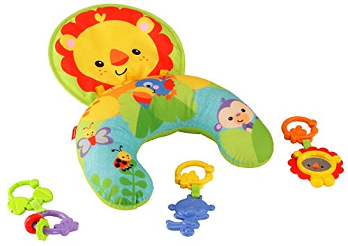 Fisher-Price Cojín Activity Léon para bebés (Mattel Y6593)