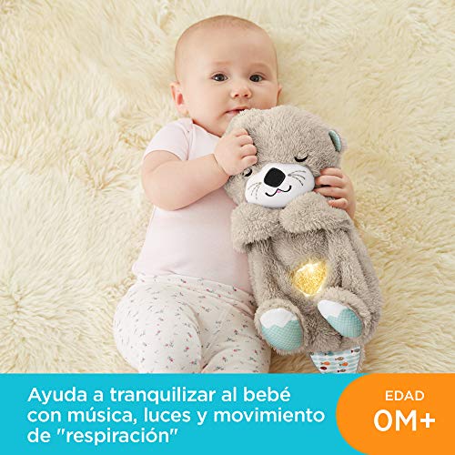 Fisher-Price FXC66 - Nutria Hora de Dormir, Juguete de Cuna y Peluche para Bebé Recién Nacido Fisher-Price FXC66 - Nutria Hora de Dormir, Juguete de Cuna y Peluche para Bebé Recién Nacido