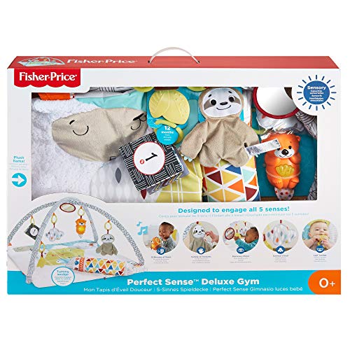 Fisher-Price Gimnasio sensorial llama, manta de juego para bebés recién nacidos (Mattel GKD45) Fisher-Price Gimnasio sensorial llama, manta de juego para bebés recién nacidos (Mattel GKD45)
