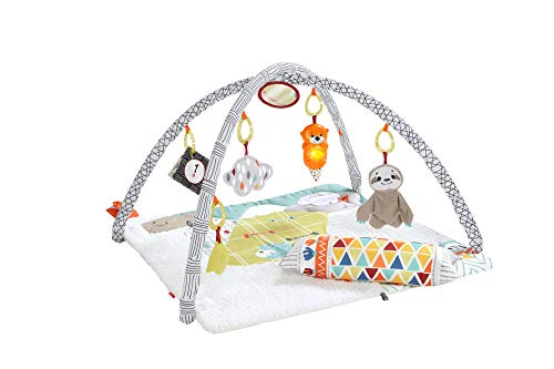 Fisher-Price Gimnasio sensorial llama, manta de juego para bebés recién nacidos (Mattel GKD45) Fisher-Price Gimnasio sensorial llama, manta de juego para bebés recién nacidos (Mattel GKD45)