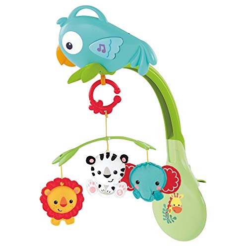 Fisher-Price Móvil musical 3 en 1, juguete de cuna con música para bebé (Mattel CHR11) Fisher-Price Móvil musical 3 en 1, juguete de cuna con música para bebé (Mattel CHR11)