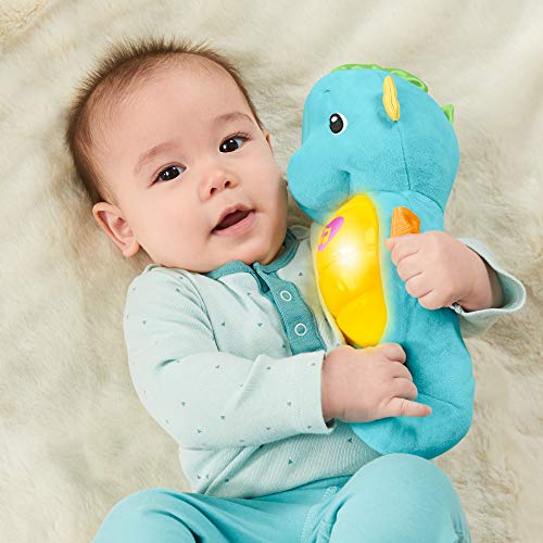 Fisher Price-O Cavalo-Marinho Hora de Dormir da brinquedo para bebê, Color surtido (Mattel DGH84) Fisher Price-O Cavalo-Marinho Hora de Dormir da brinquedo para bebê, Color surtido (Mattel DGH84)