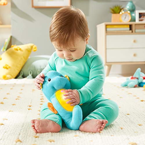 Fisher Price-O Cavalo-Marinho Hora de Dormir da brinquedo para bebê, Color surtido (Mattel DGH84) Fisher Price-O Cavalo-Marinho Hora de Dormir da brinquedo para bebê, Color surtido (Mattel DGH84)