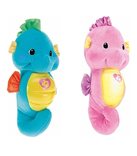 Fisher Price-O Cavalo-Marinho Hora de Dormir da brinquedo para bebê, Color surtido (Mattel DGH84) Fisher Price-O Cavalo-Marinho Hora de Dormir da brinquedo para bebê, Color surtido (Mattel DGH84)