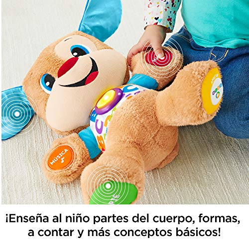 Fisher-Price Perrito primeros descubrimientos, juguete bebé +6 meses (Mattel FPM53) Fisher-Price Perrito primeros descubrimientos, juguete bebé +6 meses (Mattel FPM53)