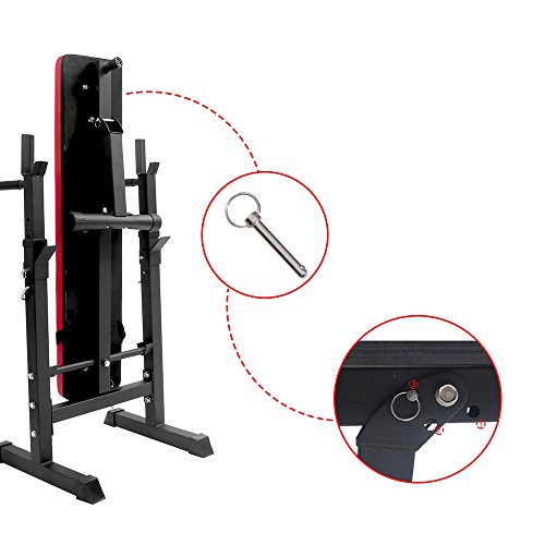 FIT-FORCE Banco de musculación multifunción Plegable Pro10 Modelo ES544