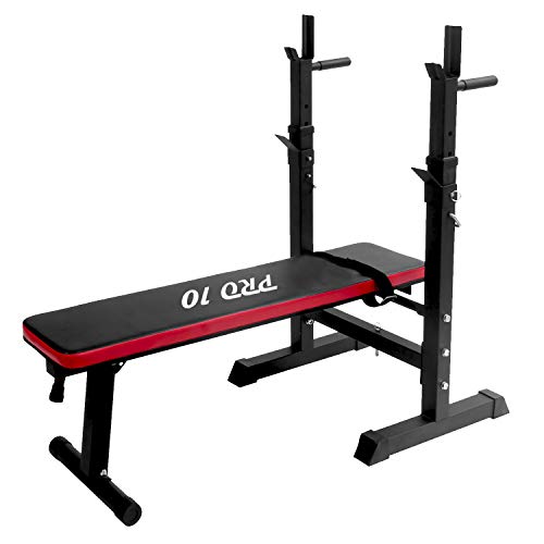 FIT-FORCE Banco de musculación multifunción Plegable Pro10 Modelo ES544