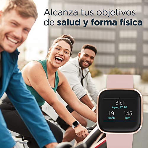 Fitbit Versa 2, el smartwatch que te ayuda a mejorar la salud y la forma física, y que incorpora control por voz, puntuación del sueño y música