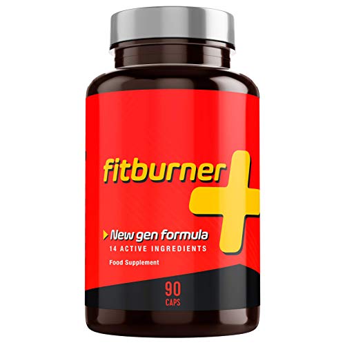 Fitburner+ | Quemagrasas Potente y Natural | Pastillas para Adelgazar Rápido | Supresor de Apetito para Perder Peso | Quemador de Grasa Abdominal | 90 Pastillas Veganas