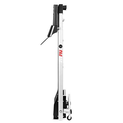 FITFIU Fitness MC-160 Cinta de correr plegable compacta, velocidad hasta 10km/h y superficie de carrera de 36x100cm, Máquina fitness de 1200w, 12 programas de entrenamiento y Pulsómetro