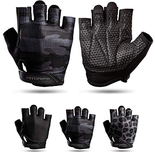 Fitgriff® Guantes de entrenamiento V3 para hombre y mujer – Guantes de fitness para entrenamiento de fuerza, deportes de fuerza, entrenamiento – Gym Workout Gloves (Camo-Black 7) Fitgriff® Guantes de entrenamiento V3 para hombre y mujer – Guantes de fitness para entrenamiento de fuerza, deportes de fuerza, entrenamiento – Gym Workout Gloves (Camo-Black 7)