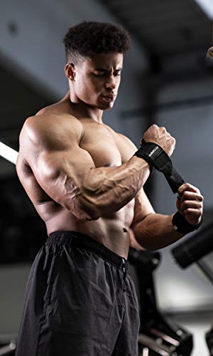 Fitgriff® Muñequeras Gym, Crossfit, Deportivas, Musculación, Gimnasio, Calistenia, Wrist Wraps - Mujeres y Hombres - Black Fitgriff® Muñequeras Gym, Crossfit, Deportivas, Musculación, Gimnasio, Calistenia, Wrist Wraps - Mujeres y Hombres - Black