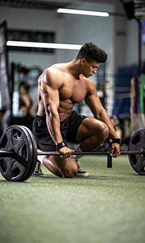 Fitgriff® Straps Powerlifting, Levantamiento de Pesas, Agarres para Gym, Agarraderas Gimnasio, Peso Muerto - Lifting Straps - Mujeres y Hombres - Black Original Fitgriff® Straps Powerlifting, Levantamiento de Pesas, Agarres para Gym, Agarraderas Gimnasio, Peso Muerto - Lifting Straps - Mujeres y Hombres - Black Original