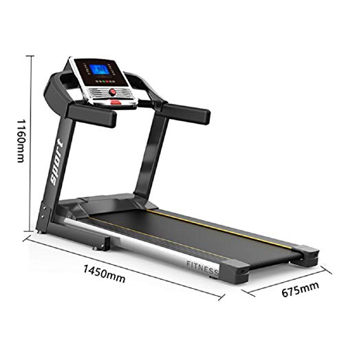 Fitness Club EléCtrico Caminadora,Rueda De Andar,Fitness Cinta De Correr Plegable De Alta-Velocidad, Correr MáQuina,Control De Pantalla LCD, OperacióN Simple Y Peso Ligero