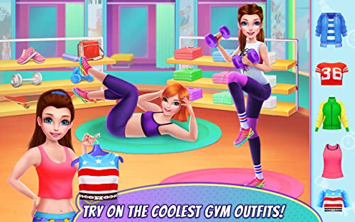 Fitness Girl - Dance and Play at the Gym Fitness Girl - Dance and Play at the Gym