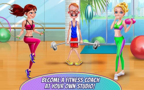 Fitness Girl - Dance and Play at the Gym