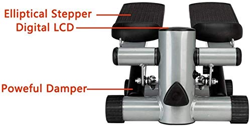Fitness Máquina de Pasos Escaladora Paso a paso con el entrenamiento inalámbrica del ordenador hacia arriba hacia abajo paso a paso for los usuarios principiantes compacto Home Gym Equipment incluyend Fitness Máquina de Pasos Escaladora Paso a paso con el entrenamiento inalámbrica del ordenador hacia arriba hacia abajo paso a paso for los usuarios principiantes compacto Home Gym Equipment incluyend