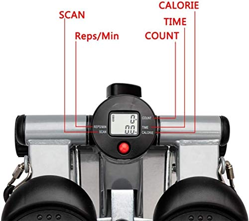 Fitness Máquina de Pasos Escaladora Paso a paso con el entrenamiento inalámbrica del ordenador hacia arriba hacia abajo paso a paso for los usuarios principiantes compacto Home Gym Equipment incluyend Fitness Máquina de Pasos Escaladora Paso a paso con el entrenamiento inalámbrica del ordenador hacia arriba hacia abajo paso a paso for los usuarios principiantes compacto Home Gym Equipment incluyend