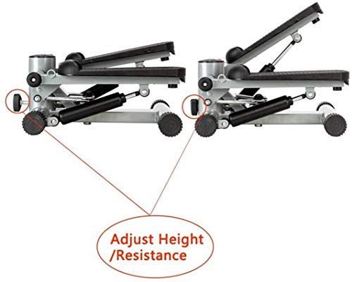 Fitness Máquina de Pasos Escaladora Paso a paso con el entrenamiento inalámbrica del ordenador hacia arriba hacia abajo paso a paso for los usuarios principiantes compacto Home Gym Equipment incluyend Fitness Máquina de Pasos Escaladora Paso a paso con el entrenamiento inalámbrica del ordenador hacia arriba hacia abajo paso a paso for los usuarios principiantes compacto Home Gym Equipment incluyend