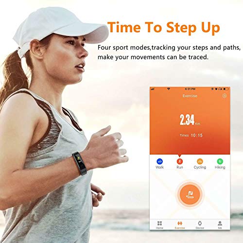 Fitness Pulsera de Actividad Reloj Inteligente Impermeable IP68 con Pantalla Color, Pulsera Inteligente Pulsómetro, Cronómetros, Monitor de Sueño Podómetro GPS Reloj Deportivo Mujeres Hombres Niños Fitness Pulsera de Actividad Reloj Inteligente Impermeable IP68 con Pantalla Color, Pulsera Inteligente Pulsómetro, Cronómetros, Monitor de Sueño Podómetro GPS Reloj Deportivo Mujeres Hombres Niños