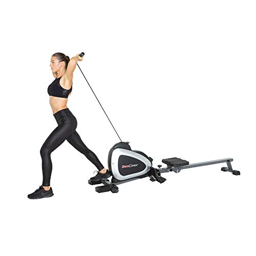 FITNESS REALITY - Máquina de remo magnética 1000 PLUS con bluetooth, con ejercicios extendidos de cuerpo completo opcionales y aplicación gratuita