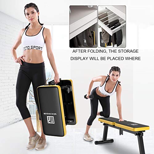 Fitness y ejercicio Bancos Ajustables Banco de Pesas Plegable Prensa de banca Comercial Tableta Plegable Taburete de Entrenamiento multifunción Carga de 200 kg Equipo de Gimnasio Bancos Fitness y ejercicio Bancos Ajustables Banco de Pesas Plegable Prensa de banca Comercial Tableta Plegable Taburete de Entrenamiento multifunción Carga de 200 kg Equipo de Gimnasio Bancos