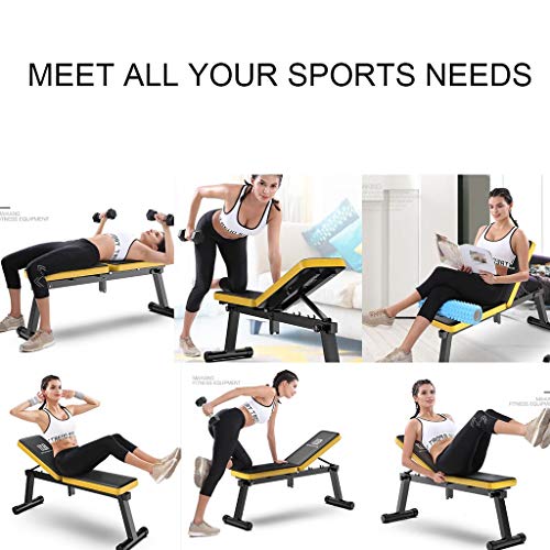 Fitness y ejercicio Bancos Ajustables Banco de Pesas Plegable Prensa de banca Comercial Tableta Plegable Taburete de Entrenamiento multifunción Carga de 200 kg Equipo de Gimnasio Bancos Fitness y ejercicio Bancos Ajustables Banco de Pesas Plegable Prensa de banca Comercial Tableta Plegable Taburete de Entrenamiento multifunción Carga de 200 kg Equipo de Gimnasio Bancos