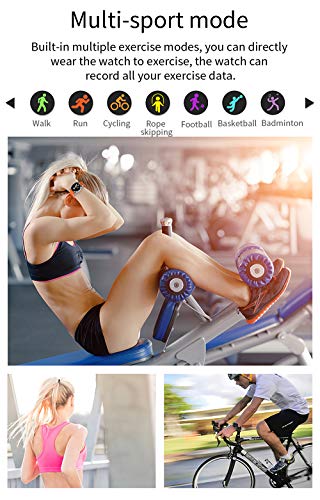 Fitonme Reloj Fitness Tracker - IP67 Impermeable Salud Seportes Smartwatch con Frecuencia Cardíaca, Presión Arterial, Sueño, Contador de Calorías, Podómetro, Recordatorio SMS iOS Android (Oro) Fitonme Reloj Fitness Tracker - IP67 Impermeable Salud Seportes Smartwatch con Frecuencia Cardíaca, Presión Arterial, Sueño, Contador de Calorías, Podómetro, Recordatorio SMS iOS Android (Oro)