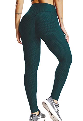 FITTOO Mallas Pantalones Deportivos Leggings Mujer Yoga de Alta Cintura Elásticos y Transpirables para Yoga Running Fitness con Gran Elásticos2060 Verte XL FITTOO Mallas Pantalones Deportivos Leggings Mujer Yoga de Alta Cintura Elásticos y Transpirables para Yoga Running Fitness con Gran Elásticos2060 Verte XL