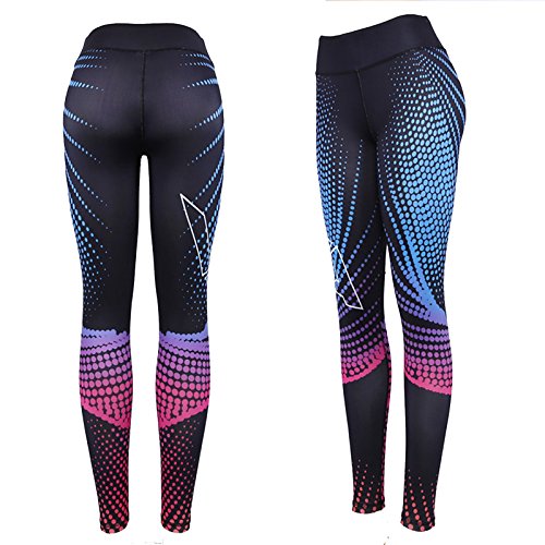 FITTOO Mallas Pantalones Deportivos Leggings Mujer Yoga de Alta Cintura Elásticos y Transpirables para Yoga Running Fitness con Gran Elásticos890 Negro S