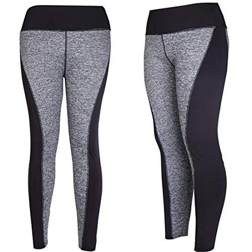 FITTOO Mallas Pantalones Deportivos Leggings Mujer Yoga de Alta Cintura Elásticos y Transpirables para Yoga Running Fitness con Gran Elásticosg37k