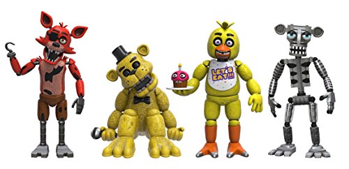 Five Nights at Freddys Pack de 4 Figuras Set (2'')