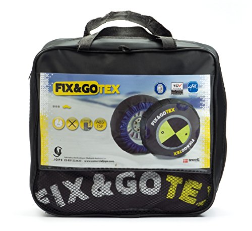Fix & Go Tex FIXGOTEX-E Cadenas de Nieve, Set de 2 Fix & Go Tex FIXGOTEX-E Cadenas de Nieve, Set de 2