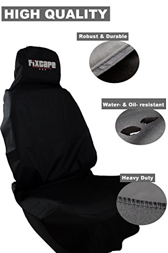 fixcape Pro, Robusta Funda para Asiento de Coche Universal Impermeable, Cubierta de Asiento de Coche para Deportes y Taller fixcape Pro, Robusta Funda para Asiento de Coche Universal Impermeable, Cubierta de Asiento de Coche para Deportes y Taller