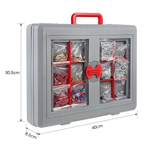 FIXKIT Juego de Herramientas 39/555 pcs, Kit de Herramientas Multifunción Universal, Maletín Herramientas Portátil con Llave, Cuchillo, Destornillador, para Hogar, Garaje, Oficina FIXKIT Juego de Herramientas 39/555 pcs, Kit de Herramientas Multifunción Universal, Maletín Herramientas Portátil con Llave, Cuchillo, Destornillador, para Hogar, Garaje, Oficina